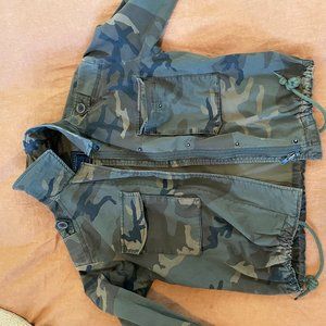 Anthropologie Camo Jacket
